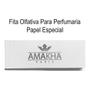 Imagem de Fita Olfativa Bloco Papel Prova De Perfume Amakha - Top