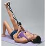 Imagem de Fita Profissional Para Execícios De Fisioterapia, Pilates e Yoga - Alongamento Funcional - Cor Preto