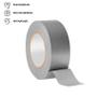 Imagem de Fita Silver Tape Ar Condicionado Multiuso Vedação 50 mm X 50 Metros  - Branca, Cinza ou Preta
