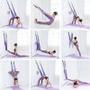 Imagem de Fita Suspensa Yoga Aero Pilates Corda Rede Exercícios