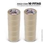 Imagem de Fita Transparente para Empacotamento 10 Unid. 45MMx40M - 710 - Adere