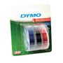 Imagem de Fita vinílica colorida  DYMO para Rotulador manual (9mm x 3m) - 3 unidades