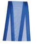 Imagem de Fita Voal com Cetim Progresso  ZC009 38mm - 10m Cor 276 Azul Pavão - 01 Unidade - Progresso - Rizzo
