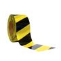 Imagem de Fita Zebrada - Preto/Amarelo - Plastcor