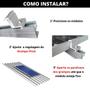 Imagem de Fixador Grampo Final End Clamp Regulável Placa Painel Solar