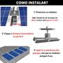 Imagem de Fixador Grampo Intermediário Middle Clamp Placa Painel Solar Alumínio e Inox  Perfil Master  Kit 04 Un