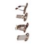 Imagem de Fixador P/Porta.Piso Starfer ./ Kit Com 10 Unidades