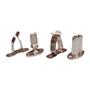 Imagem de Fixador P/Porta.Piso Starfer ./ Kit Com 10 Unidades