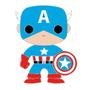 Imagem de Fixe Funko Pop! Capitão América da Marvel