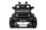 Imagem de FJ Cruiser Carrinho elétrico Verde Camuflado de 12 V para crianças brinquedo com controle remoto com suspensão de molas luzes de LED