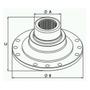 Imagem de FLANGE CARDAN para MB 1924/ 1621 (26 ESTRIAS 8 FUROS) SUBSTI