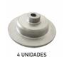 Imagem de Flange Dianteira Ford/Man/Mb/Vw - Kit 4 Unidades