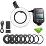 Imagem de Flash em anel LED macro Speedlite GODOX MF-R76 76Ws 660 Flashes