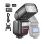 Imagem de Flash Godox Para Canon V860 Iii Ttl Hss Com Luz De Modelagem + Bateria