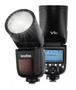Imagem de Flash Godox V1-c Cabeça Redonda E-ttl Speedlight Canon