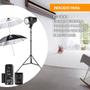Imagem de Flash Mini Tocha Estudio Godox K180A Disparo Sem Fio com 2 Sombrinhas