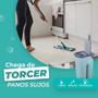 Imagem de Flat Mop 2 Refis Esfregão Com Balde Rodo Mágico Lava Seca Tira