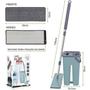 Imagem de Flat Mop Com balde Rodo Lava e Seca Limpeza Casa Com Refil