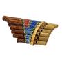 Imagem de Flauta De Pã De Bambu Com 8 Entradas Colorido 10Cm