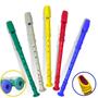 Imagem de Flauta Doce Infantil Brinquedo Instrumento Plástico Barato - UNID / 160
