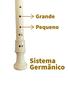 Imagem de Flauta doce - Yamaha - Germânica soprano YRS-23 com capa