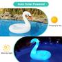 Imagem de Float inflável Swan Pool FlyfreeU com luzes solares para adultos