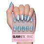 Imagem de Floco de neve Glamnetic Subzero Opaque Pale Icy Blue Snowflake