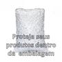 Imagem de Flocos de isopor  para proteção dos produtos nas embalagens - Saco com 200 litros - Não triturado