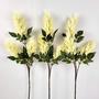 Imagem de Flor Artificial Astilbe Creme 87X10Cm Planta Artificial 3Pc