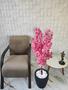 Imagem de Flor Cerejeira Pink Japonesa Arranjo Artificial Com Vaso de Decoração