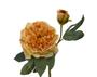 Imagem de Flor permanente haste peonia laranja 52cm