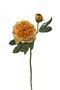 Imagem de Flor permanente haste peonia laranja 52cm
