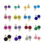 Imagem de Flores de papel rosas para decoração e topo de bolo em várias cores - KIT 6 UNID