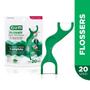 Imagem de Flosser Fio Dental Com Haste Gum Dual Technique 20 Unidades