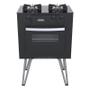 Imagem de Fogao 2 Bocas Venax Mini Cook Preto Fosco Gas Glp