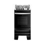 Imagem de Fogao 4 BC Preto com Mesa Inox Atlas Agile Up Bivolt Preto