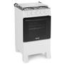 Imagem de Fogão 4 Bocas à Gás Itatiaia Star New Acendimento Automático e Forno Limpa Fácil Branco Bivolt