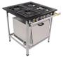 Imagem de Fogão 4 Bocas Alta Pressão (4BAP) M18 40x40 Pf. 6,5 Forno Metalmaq