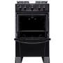 Imagem de Fogão 4 Bocas Atlas Mônaco Plus Preto com Mesa Inox - Bivolt