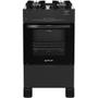 Imagem de Fogão 4 Bocas Atlas Mônaco Top Glass, Preto, Acendimento Automático