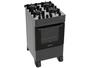 Imagem de Fogão 4 Bocas Atlas Preto Mesa de Vidro Mônaco Top Glass