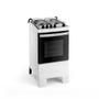 Imagem de Fogão 4 Bocas Branco com Mesa Inox Atlas Agile Up Bivolt