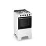 Imagem de Fogão 4 Bocas com Mesa Inox e Acendimento Manual Ideal Pop 4120 Esmaltec
