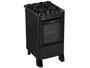 Imagem de Fogão 4 Bocas de Mesa Esmaltec Preto Mesa de Vidro Pérola Glass 4115