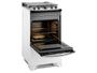 Imagem de Fogão 4 Bocas Electrolux Inox Branco Efficient FE4IW