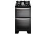 Imagem de Fogão 4 Bocas Electrolux Preto Duplo Forno Experience FE4DB