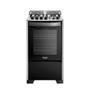 Imagem de Fogão 4 Bocas Preto com Mesa Inox Dako Magister Grill Bivolt