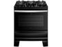 Imagem de Fogão 5 Bocas Atlas Preto Mesa de Vidro Glass Agile UP