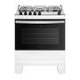 Imagem de Fogão 5 Bocas Com Mesa Inox Atlas Agile Up Branco Bivolt