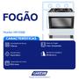 Imagem de Fogao 5b Mueller Mfv5  Mesa Vidro - 610000687